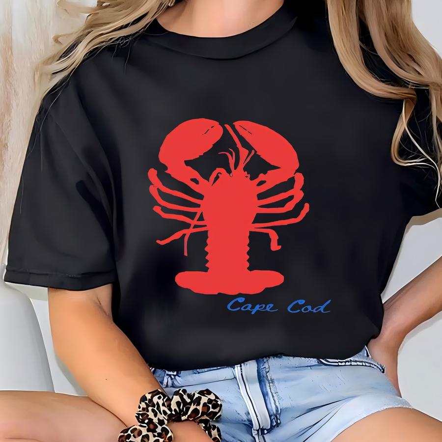 Cape Cod Sweatshirt Lobster Sweatshirt Lobster Shirt Lobster Sweater Lobster Tshirt Nautical Sweater Oceancore Shirt Oceancore Sweatshirt T-shirt