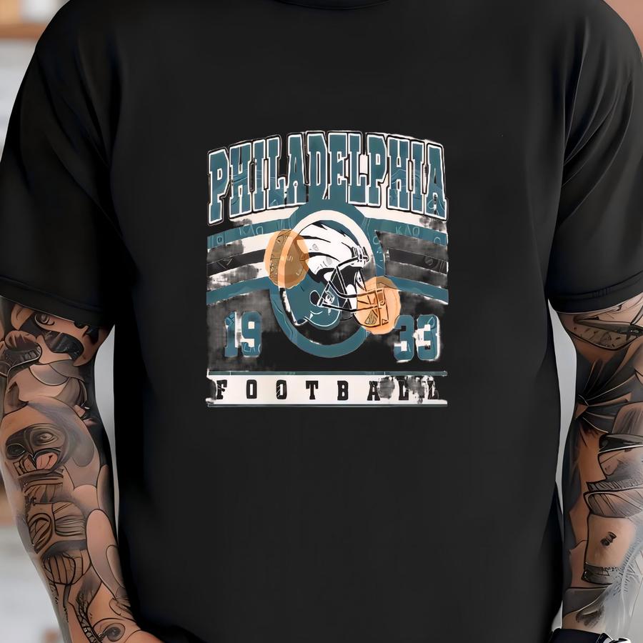 Philadelphia Football , Toddler And Youth Shirts, Baby Football Game Day Hoodie, Kid Philadelphia Sports Gear, Vintage Eagle Apparel T-shirt