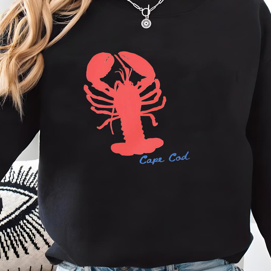 Lobster Shirt Cape Cod Shirt Oceancore Shirt Cape Cod Sweatshirt Lobster Tshirt Maine Lobster Shirt Seafood Shirt East Summer Sweatshirt
