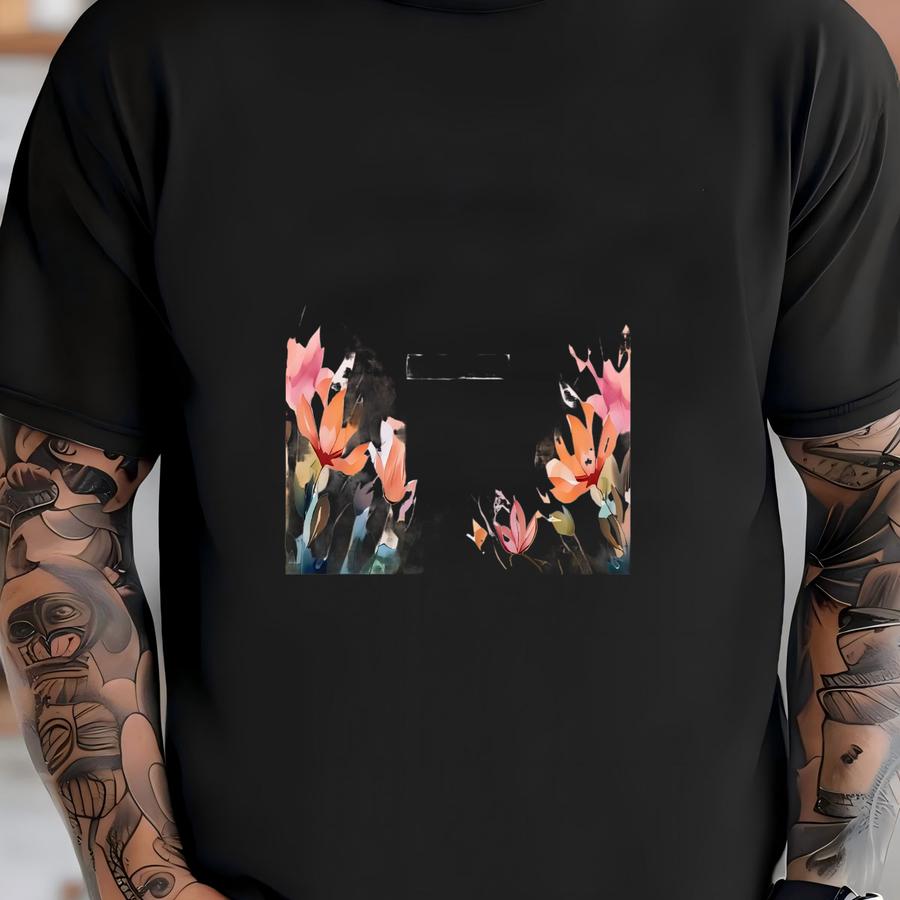 Saint Teresa Benedicta Tee: Catholic Floral Hoodie T-shirt