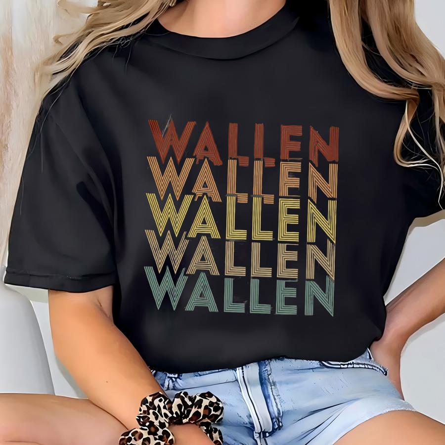 ® Hoodie, Wallen Shirt, Country Music Shirt, Western Concert Tee, Western Music Shirt, Birthday Gift, Rock Band Shirt T-shirt