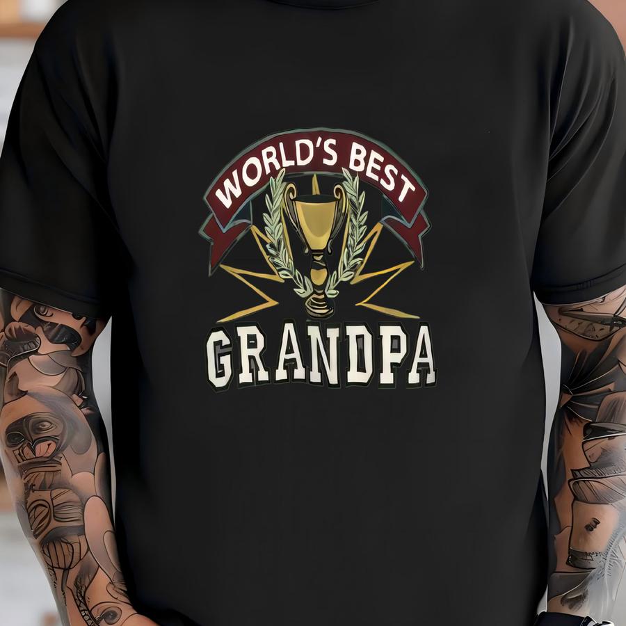 Vintage 90s Grandpa Green Sweatshirt - Size L T-shirt