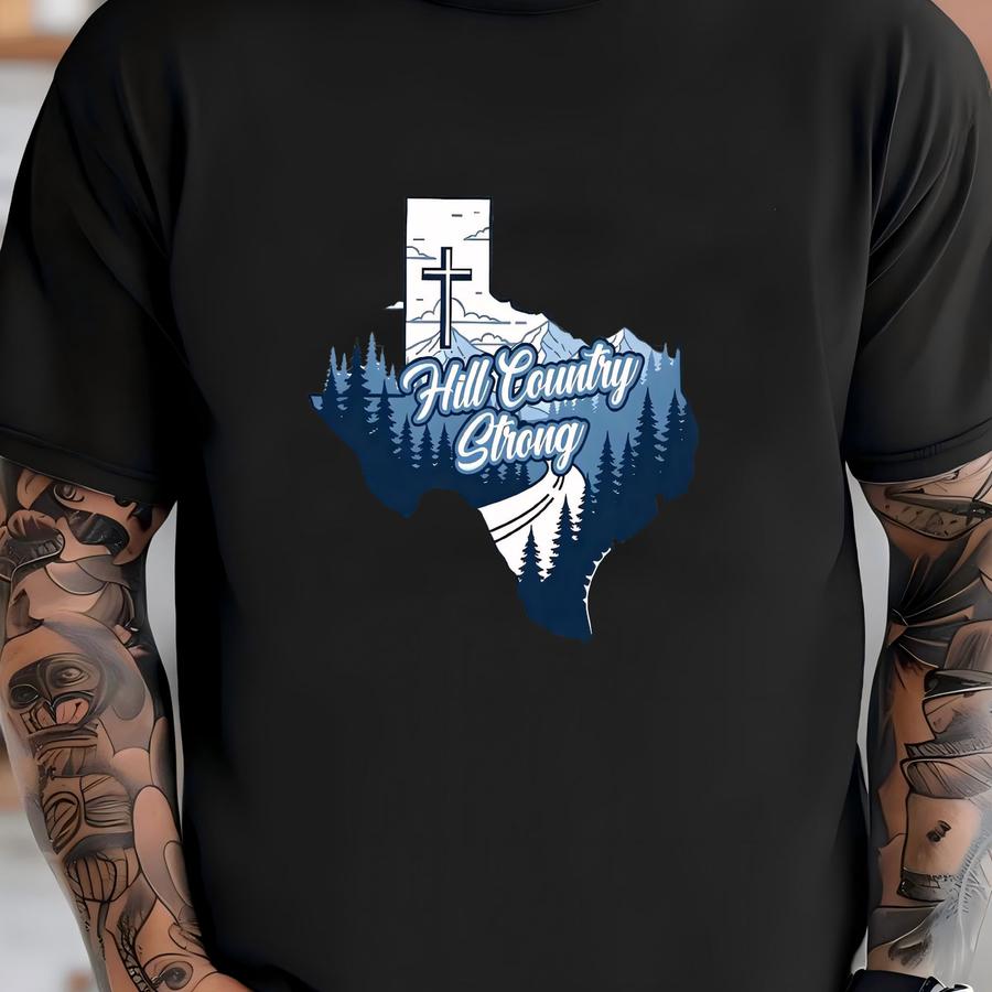 ® Shirt, Texas Hill Country Strong Shirt, Deliver Me Out Of The Mire, Psalm 69 14, Texas Strong, Tx Gift, Christian Texas Tee T-shirt