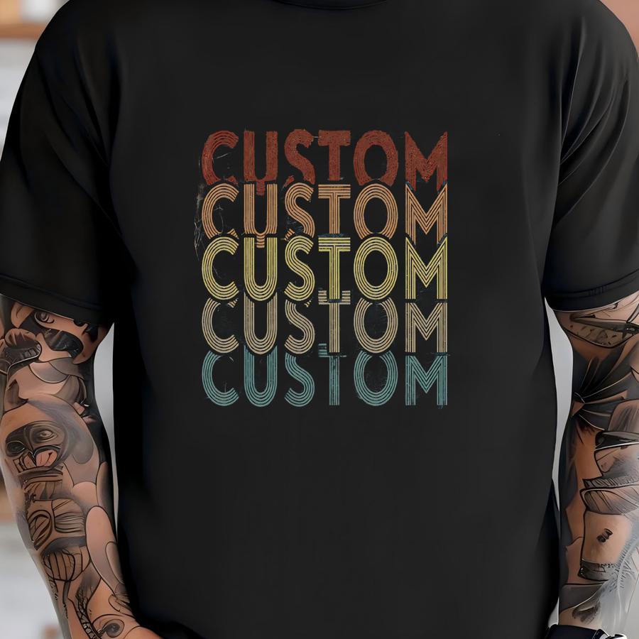 ® Shirt, Custom Shirt, Custom Name Tee, Birthday Gift, Your Custom Text, Personalized Shirt, Custom Text, Custom Crewneck T-shirt