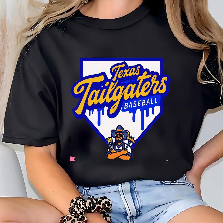Texas Tailgaters Baseball Shirt, Funny Matching Baseball Game Day Tee, Baseball Tailgate Hoodie, Unisex Baseball Fan Gift T-shirt