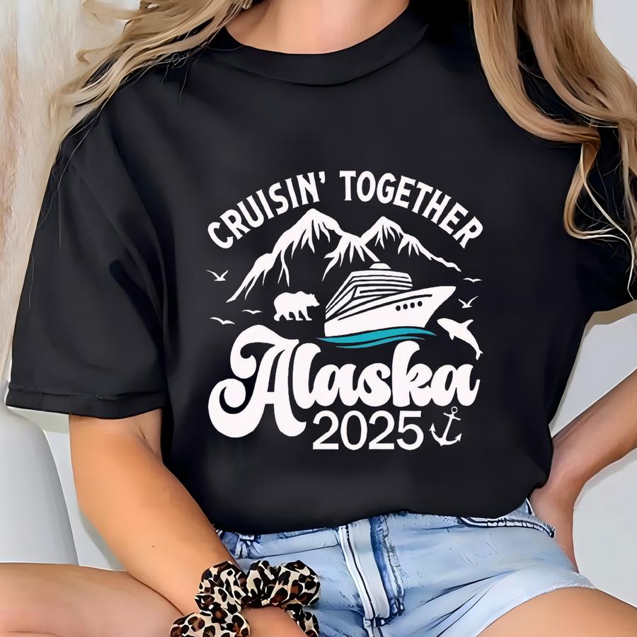 Alaska Cruise 2025 Shirt: Family Vacation Tee T-shirt