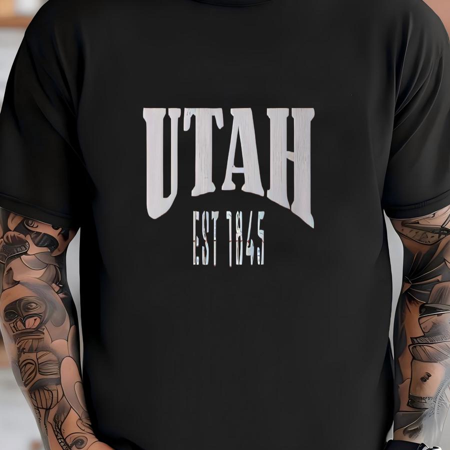 Utah State Hoodie: Unisex Cotton Apparel T-shirt