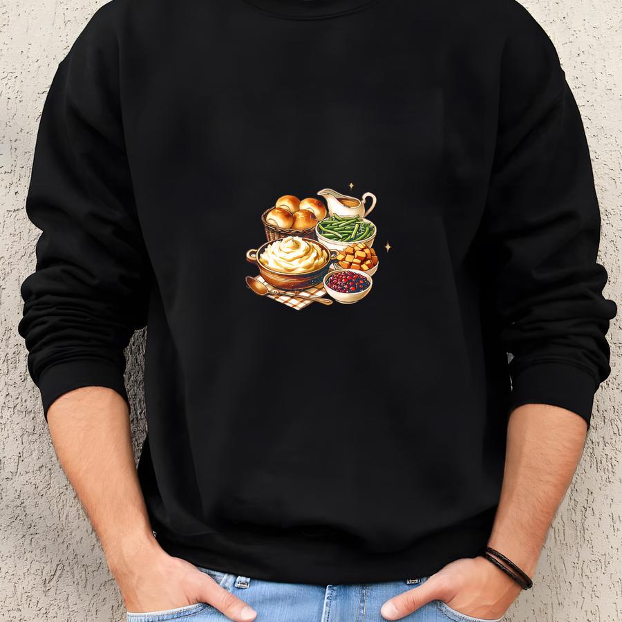 Side Chick Social Club Sweatshirt, Funny Thanksgiving Shirt, Thanksgiving Dinner Tee,turkey Dinner Tee Gift, Sweater Weather,cozy Season Sweatshirt