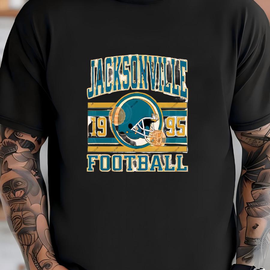 Jacksonville Football , Toddler And Youth Shirts, Baby Football Sports Gear, Kid Jacksonville Game Day Hoodie, Vintage Jaguar Clothes T-shirt