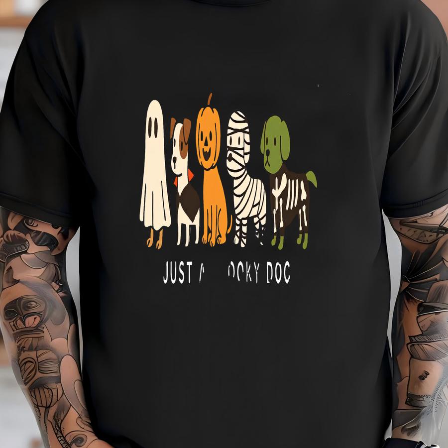 Halloween Dog Shirt Cute Puppy Costume Fall Pet Clothes Dog Lover Gift Funny Halloween Tee Spooky Dog Halloween Outfit Shirt
