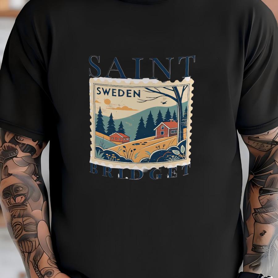 Saint Bridget Of Sweden Mug: Catholic Gift With Inspiring Quote T-shirt