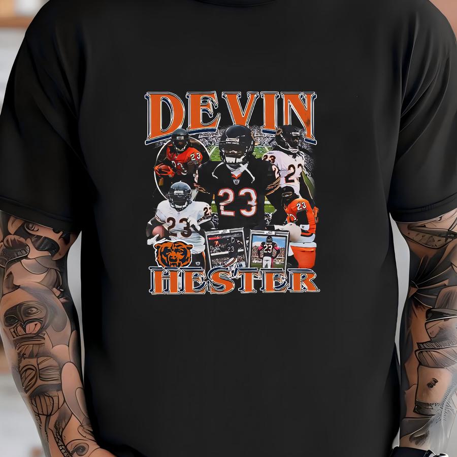 Classic 2000s Hester Sports Football Tee T-shirt