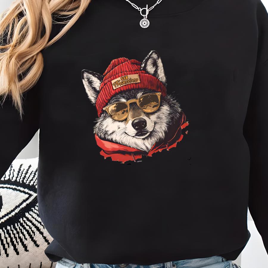 San Francisco Football Sweatshirt: Vintage Game Day Crewneck Fan Apparel Sweatshirt