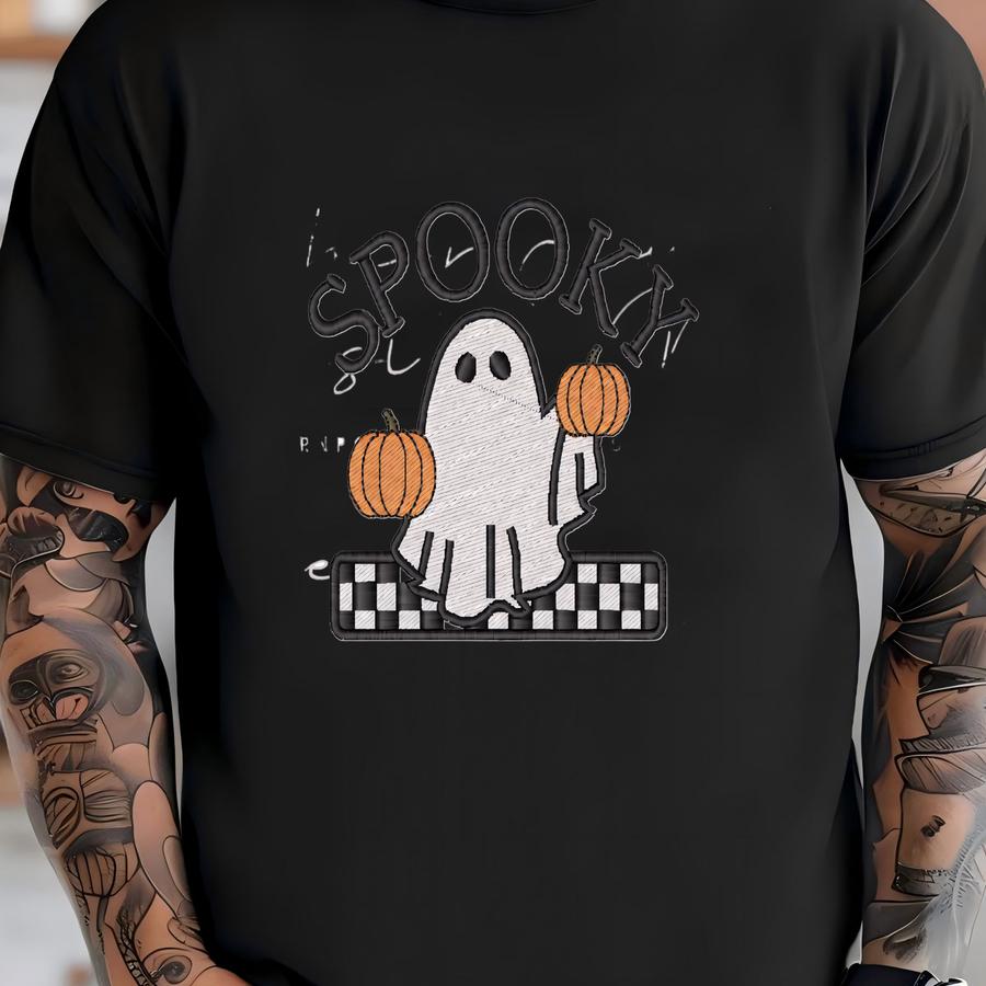 Spooky Season Pumpkin Ghost Y Download T-shirt