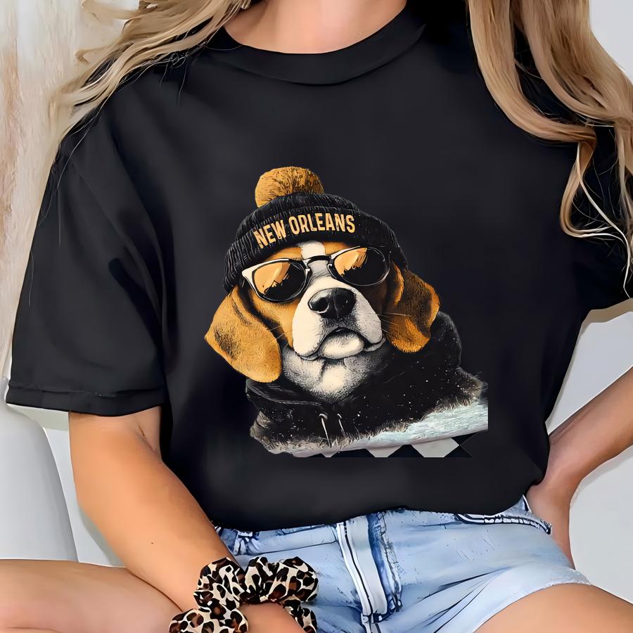 New Orleans Football Sweatshirt: Vintage-style Spirit Animal Fan Apparel T-shirt