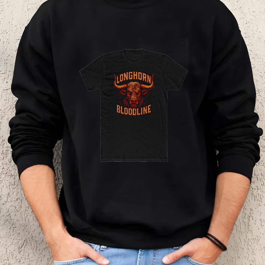 Texas Longhorns Bloodline T-shirt Sweatshirt