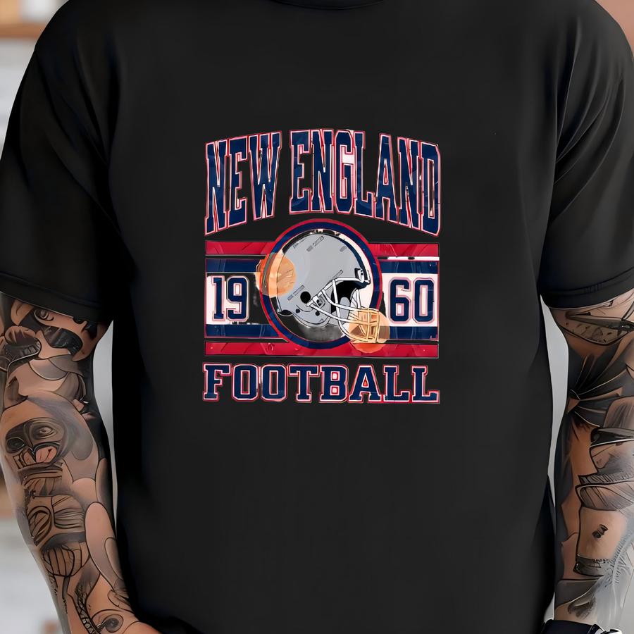 New England , Toddler And Youth Shirts, Baby New England Sports Gear, Kids Football Game Day Hoodie, Infant Patriot, Newborn  T-shirt