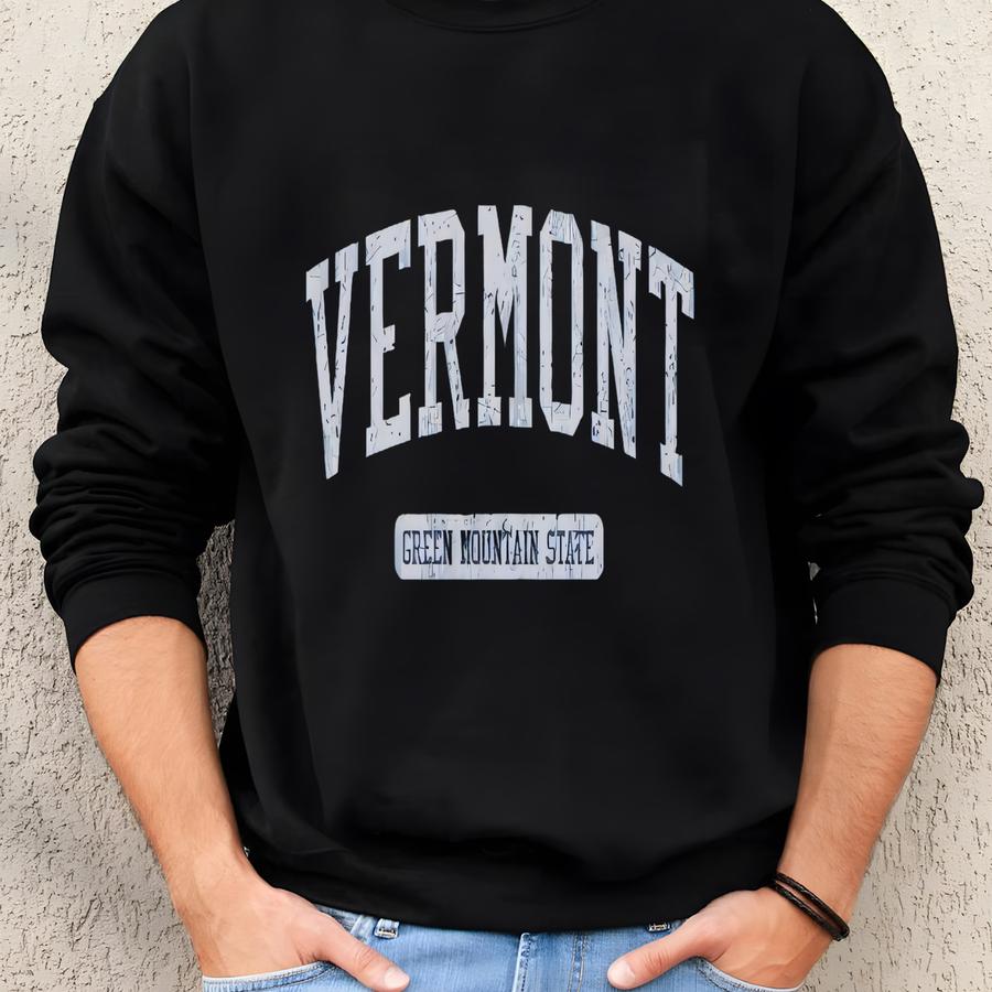 Vermont Athletic Sports Design Js02 Unisex Hoodie Sweatshirt Vermont Athletic Sports Design Js02 Unisex Hoodie Sweatshirt