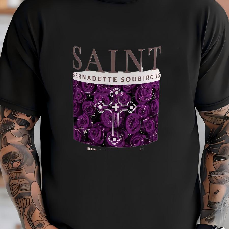 Saint Bernadette Soubirous 15oz Mug | Marian Healing Coffee Mug | Patron Saint Of Illness And Poverty | Catholic Gift For Women Of Faith T-shirt