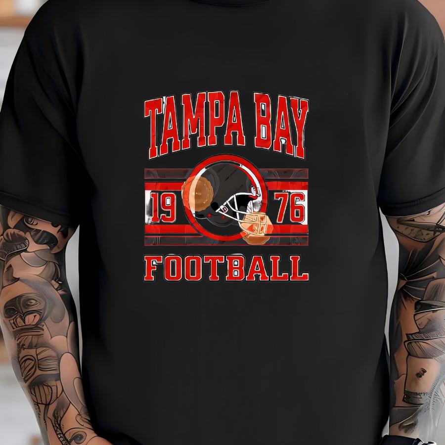 Tampa Bay Football , Toddler And Youth Shirts, Baby Tampa Bay Sports Gear, Kids Football Game Day Hoodie, Baby Buccaneer  T-shirt
