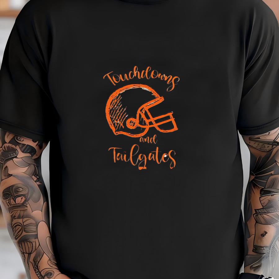 Football Tailgate Shirt Game Day Cowboys Tee Shirt Design For College Football Fan Saturday Football Game Outfit For Stadium Fashion Wear T-shirt