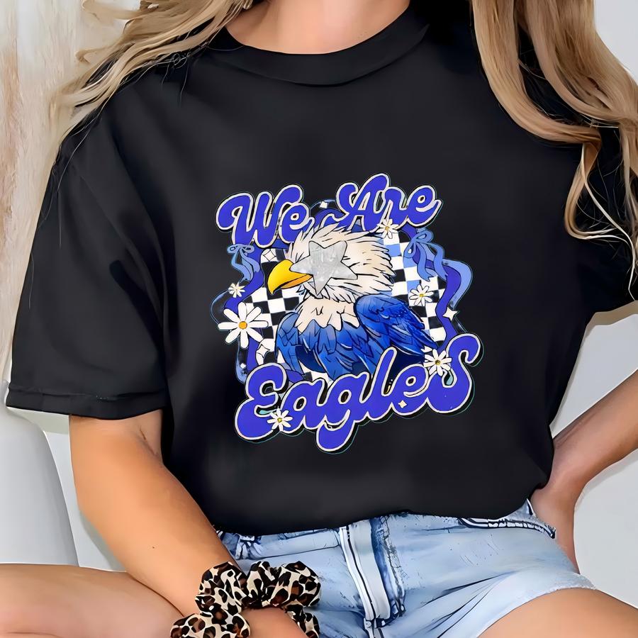 Bella Canvas We Are Mascot Graphic Tees, Custom School Spirit Shirts With Your Team Mascot Colors, Game Day Pride Custom Shirt T-shirt