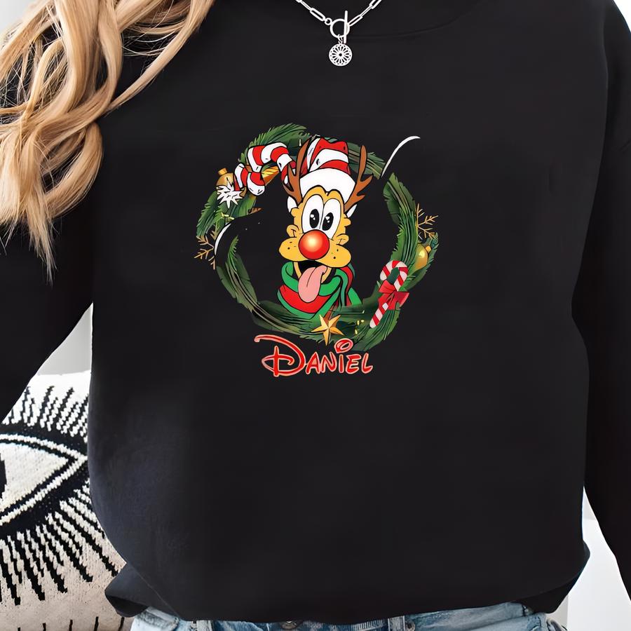 Christmas Drawstrings, Custom Trip Backpack, Character Christmass, Land Kids Adult Christmas Backpack Sweatshirt