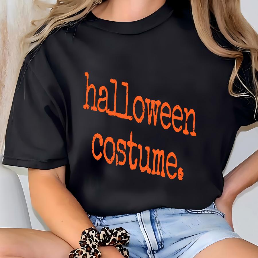 Funny Halloween Costume Shirt: Minimalist Tee T-shirt
