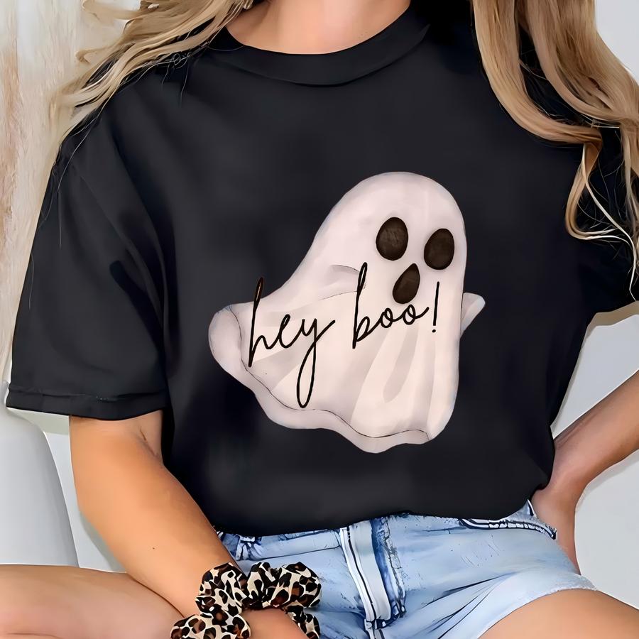 Halloween Shirt, Cute Ghost Shirt, Spooky Season Graphic Tee, Retro Halloween Hoodie, Gift For Halloween Lover T-shirt
