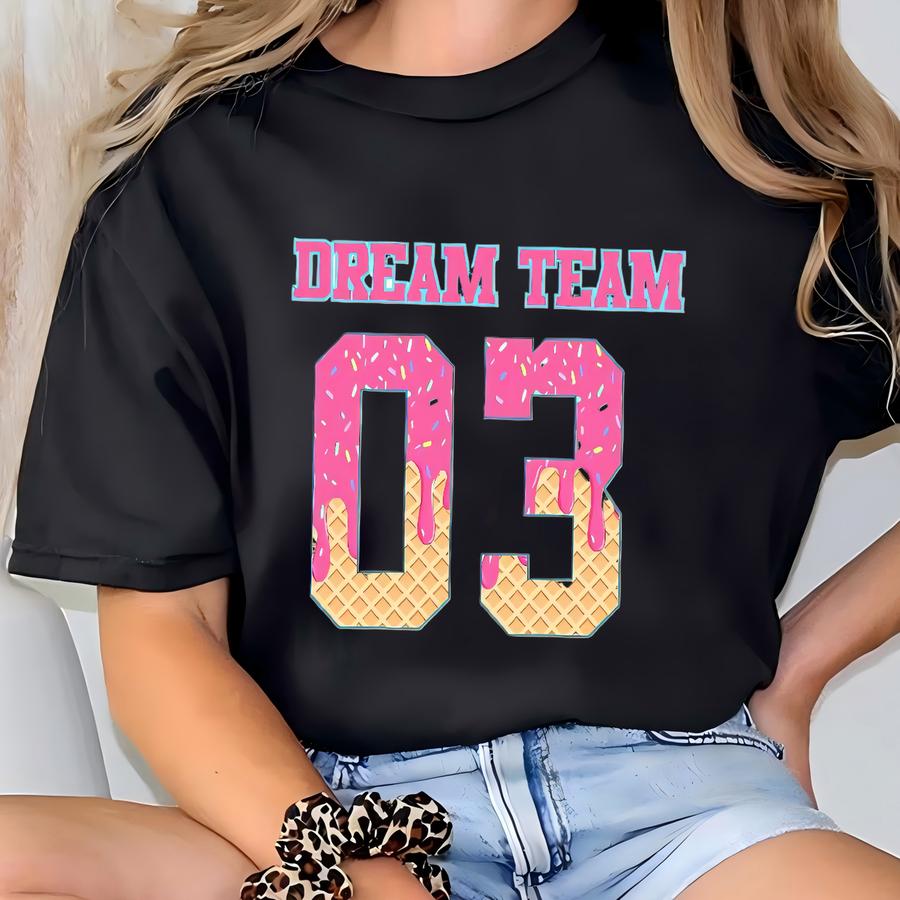 Custom Back To School Shirt For Teacher, Teacher Team Shirt, First Day Drip Shirt, Ice Cream Pencil Funny Teacher Shirt, Teacher Name Shirt T-shirt