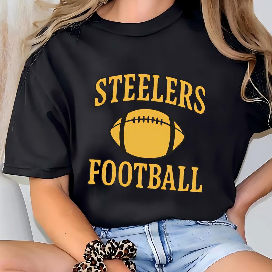 ® Pittsburgh Football Tshirt, Pittsburgh Shirt Retro Style 90s Pittsburgh Shirt, Graphic Tee Gift For Football Fan Sport T-shirt