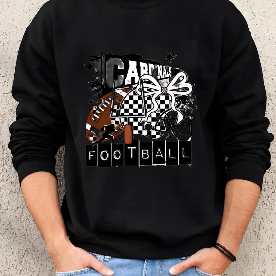 Cardinals Football T-shirt: Game Day Tee Sweatshirt