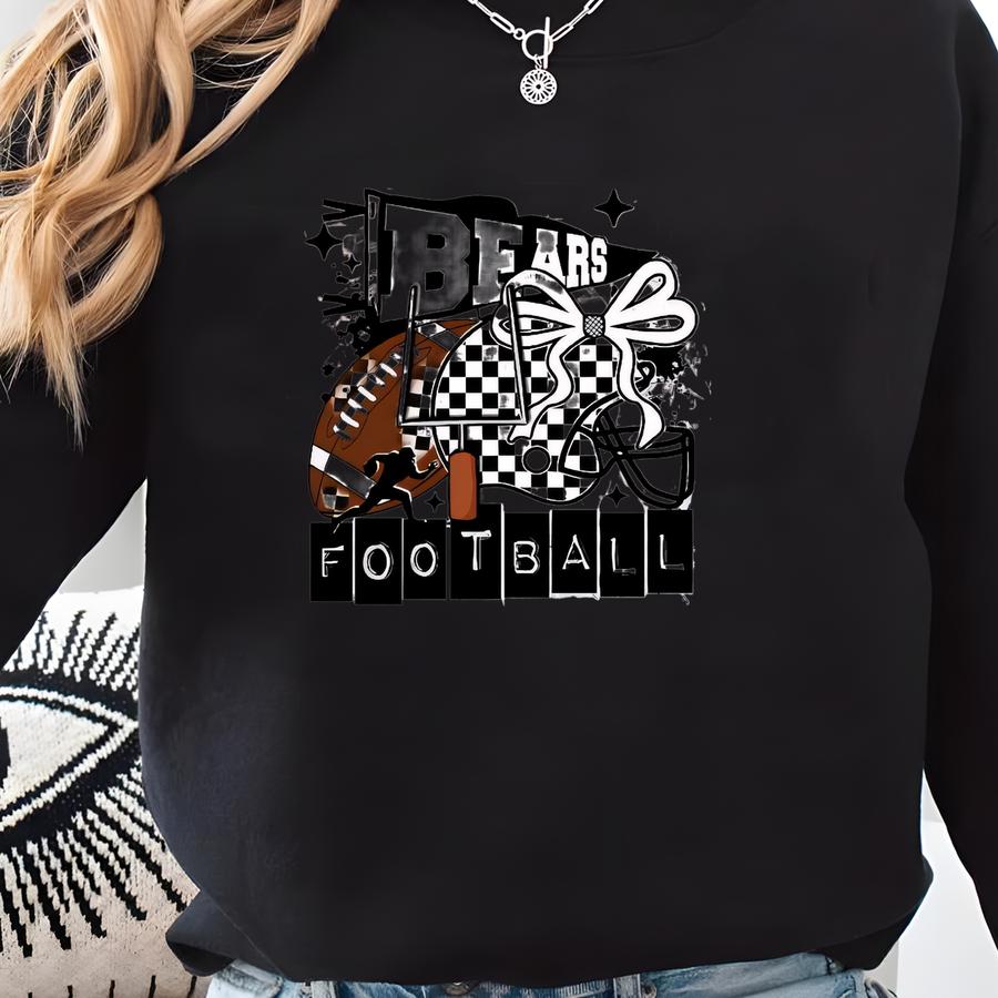 Chicago Football T-shirt: Bears Game Day Unisex Tee Sweatshirt