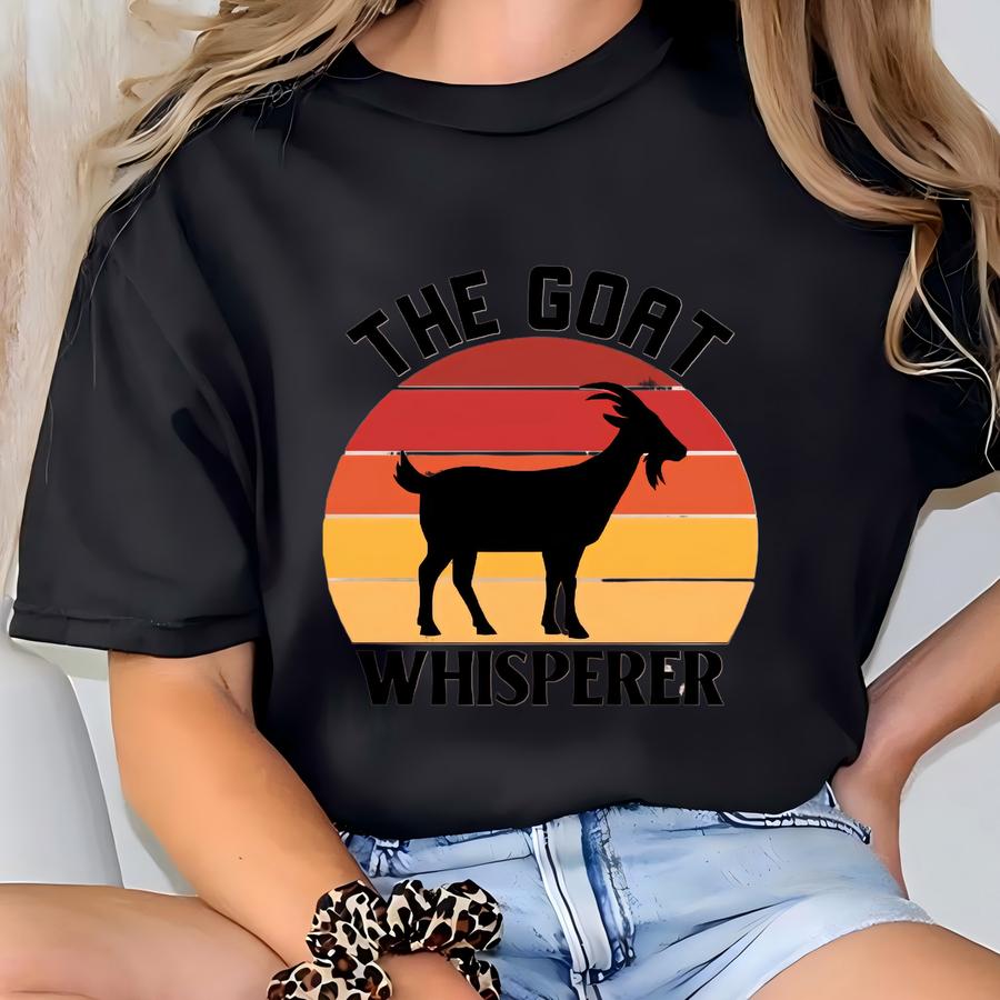 Goat Shirt, Goat Farmer Gift, Funny Farm Girl Shirt, Cute Goat Shirt, Farm Animal Shirt, Goat Lover Shirt, Goat Lover Gift Women Vneck Shirt T-shirt