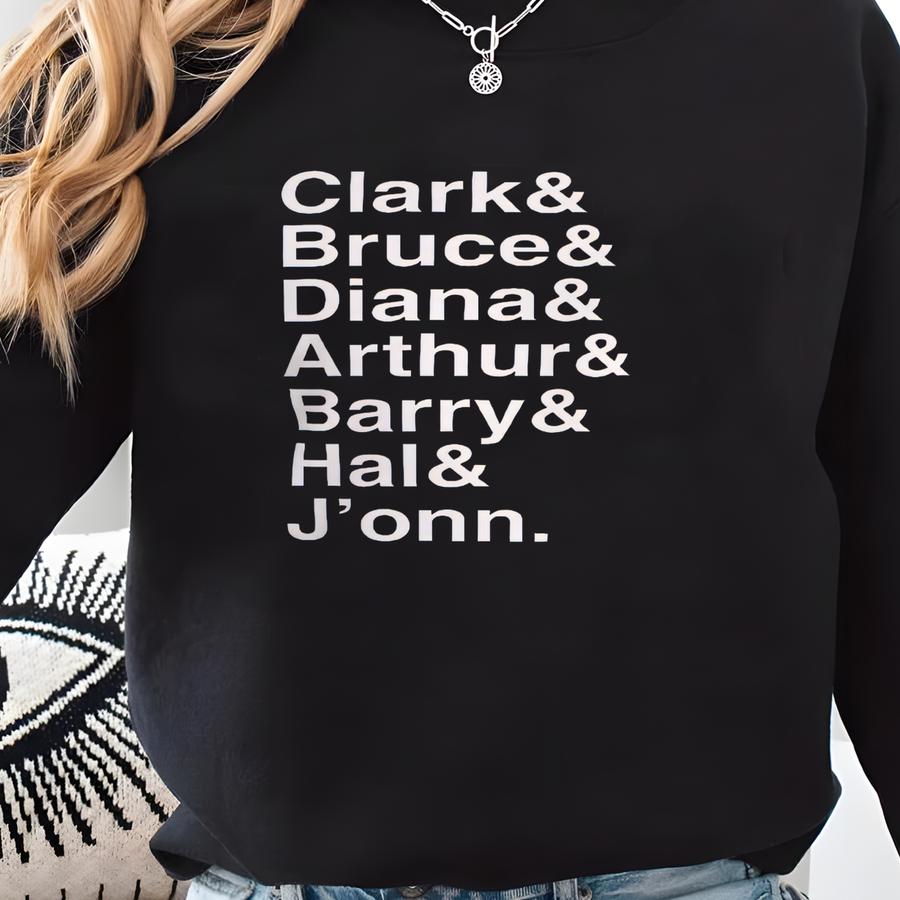 Justice League Shirt - Unisex Basic Softstyle T-shirt | Gildan 64000 Sweatshirt