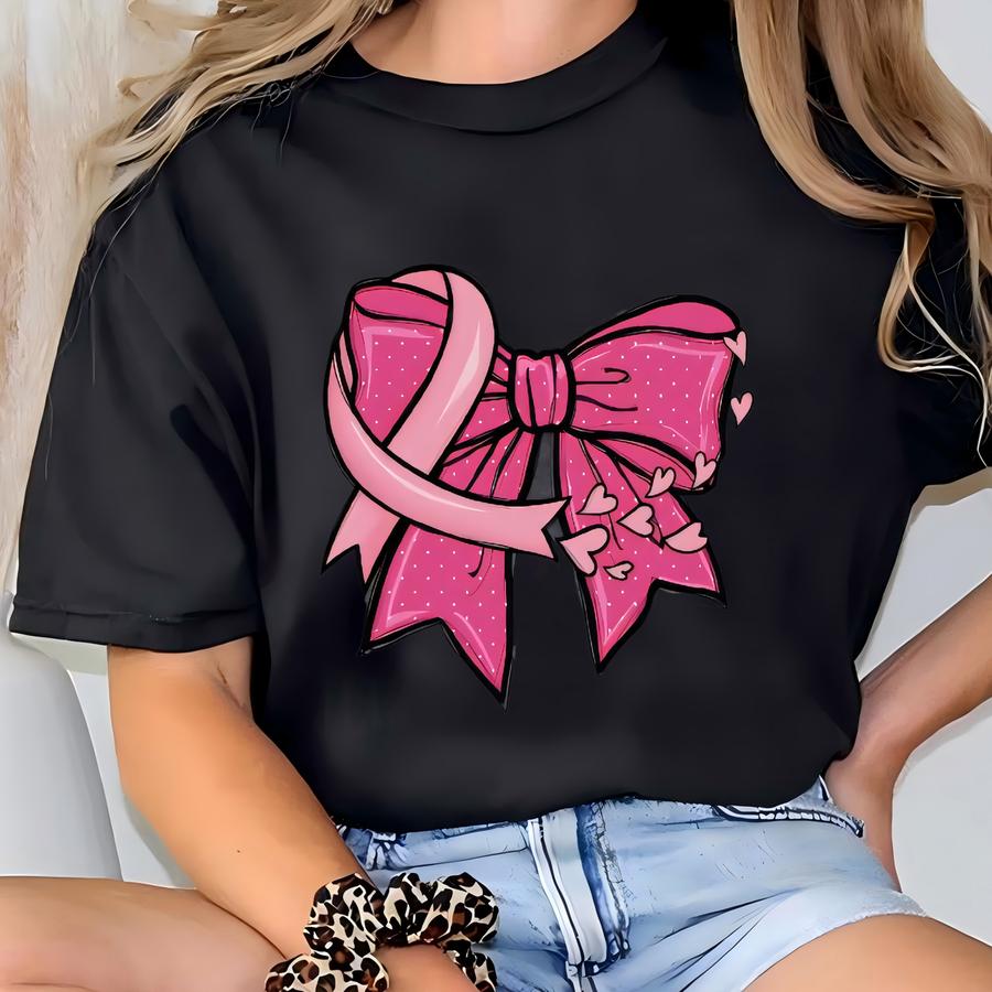 Pink Breast Cancer Shirt Women, The Comeback Is Always Stronger Than The Setback, Pink Ribbon, Awareness, Breast Cancer Survivor Gift T-shirt