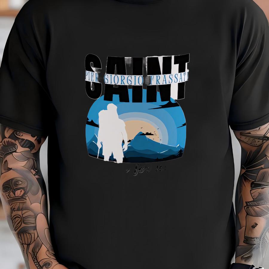 Saint Pier Giorgio Frassati Mug: Catholic Hiker Gift T-shirt