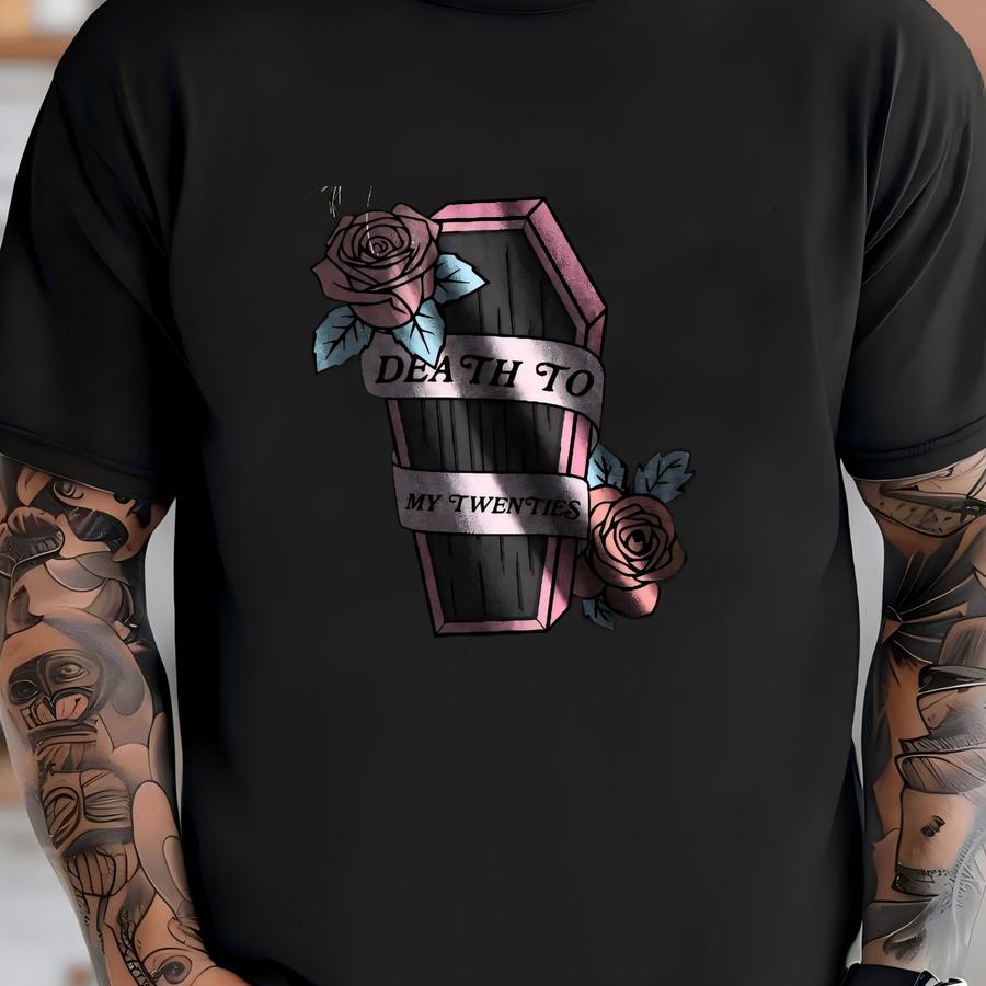 30th Birthday Shirt,death To My Twenties Tee, Death To My Youth, Dirty Thirty Hoodie, Rip To My Twenties Tee T-shirt