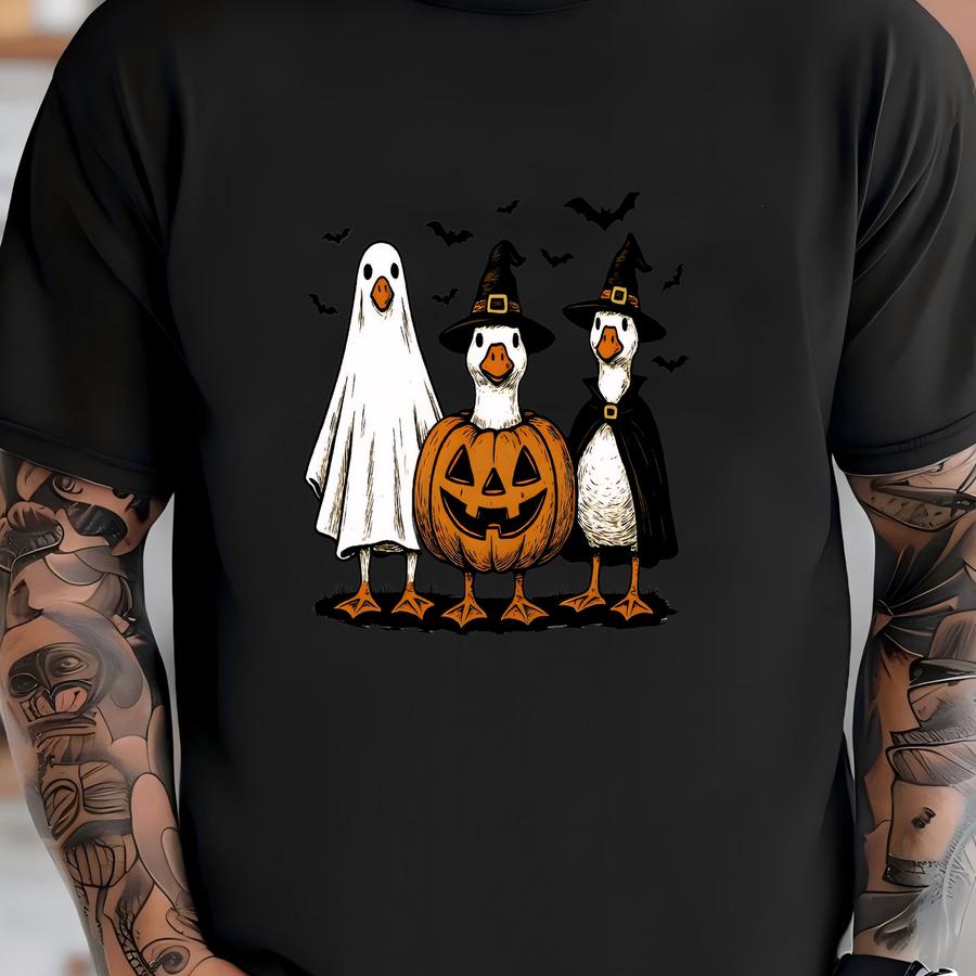 Spooky Goose Shirt: Halloween Costume Tee T-shirt