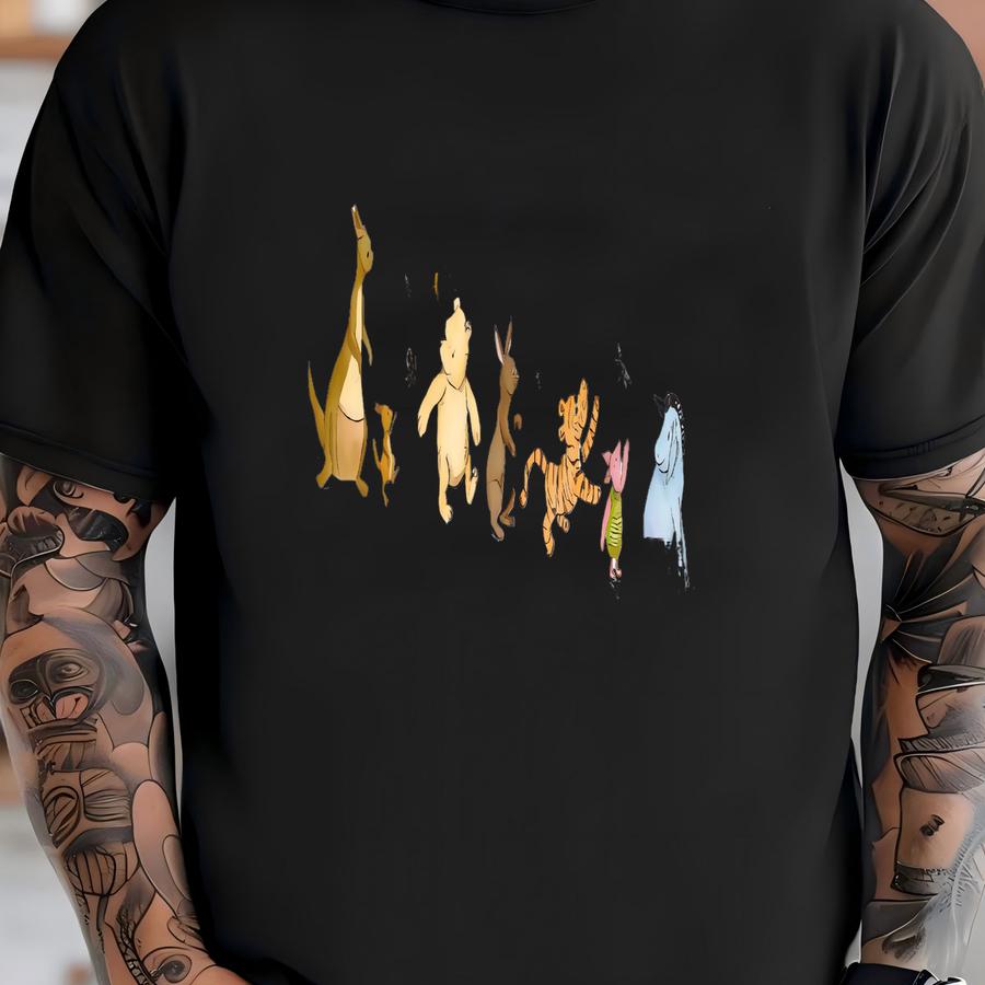 And Friends Sweatshirt, Pooh Shirt, Land Hodie, Pooh Bear Shirt, Trip Sweatshirt, Pooh Bear Sweatshirt T-shirt