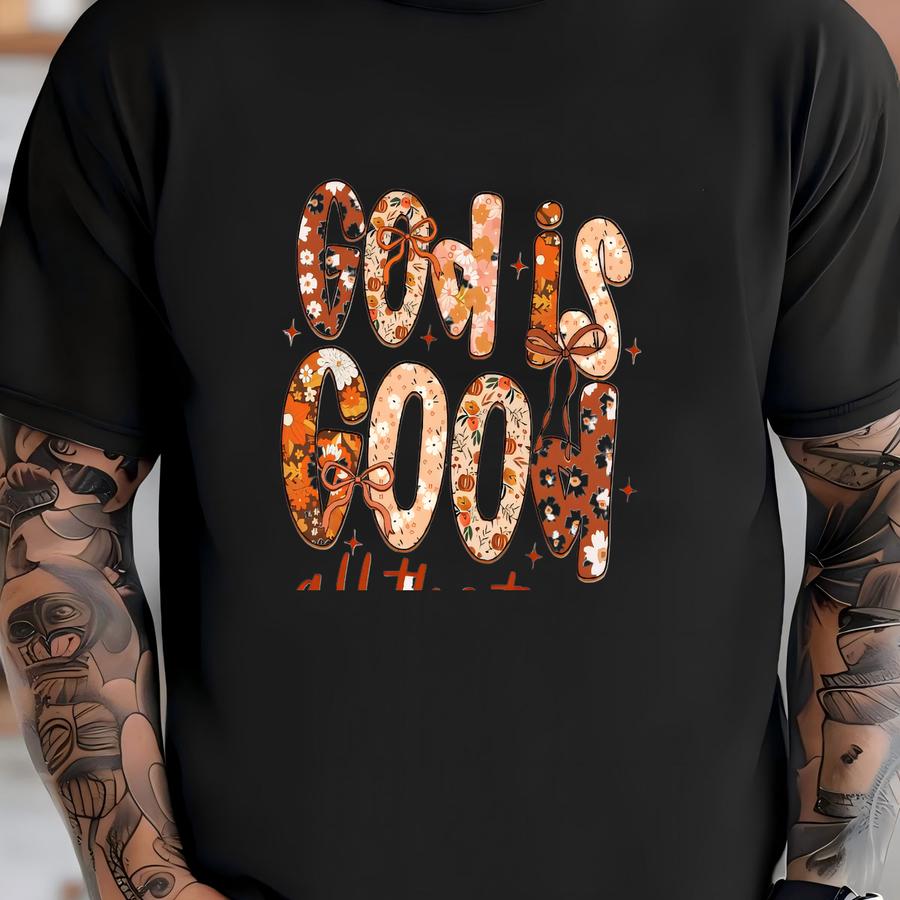 ® Religious Shirt, Jesus Shirt, God Is Good Tshirt, Christian Tee, Faith Tee, Bible Verse, Religious Women Gift T-shirt