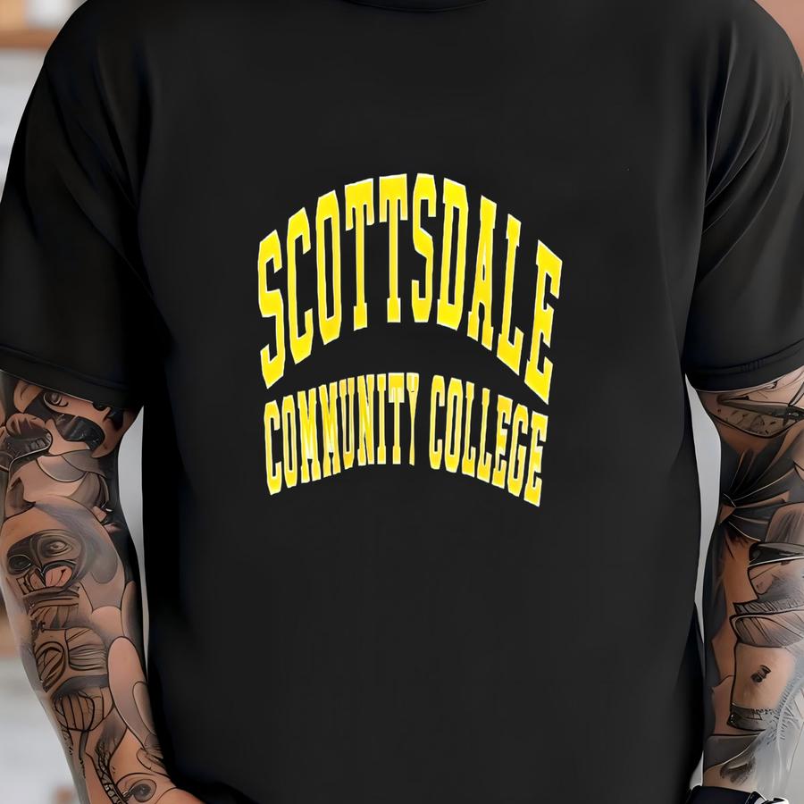 Vintage Scottsdale Community College By Mv Sport Crewneck Sweatshirt Size Small T-shirt
