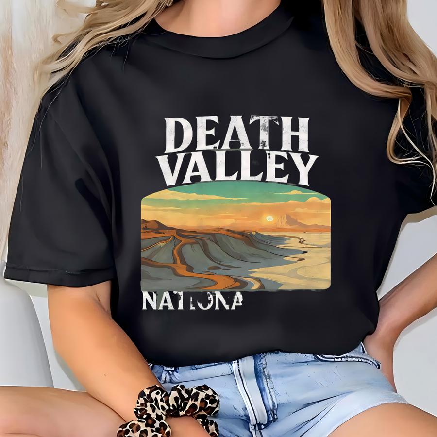 Death Valley Park Shirt, National Park Shirt, Traveler Gift, National Parks Gift, California National Park Lover Shirt, Granola Shirts T-shirt