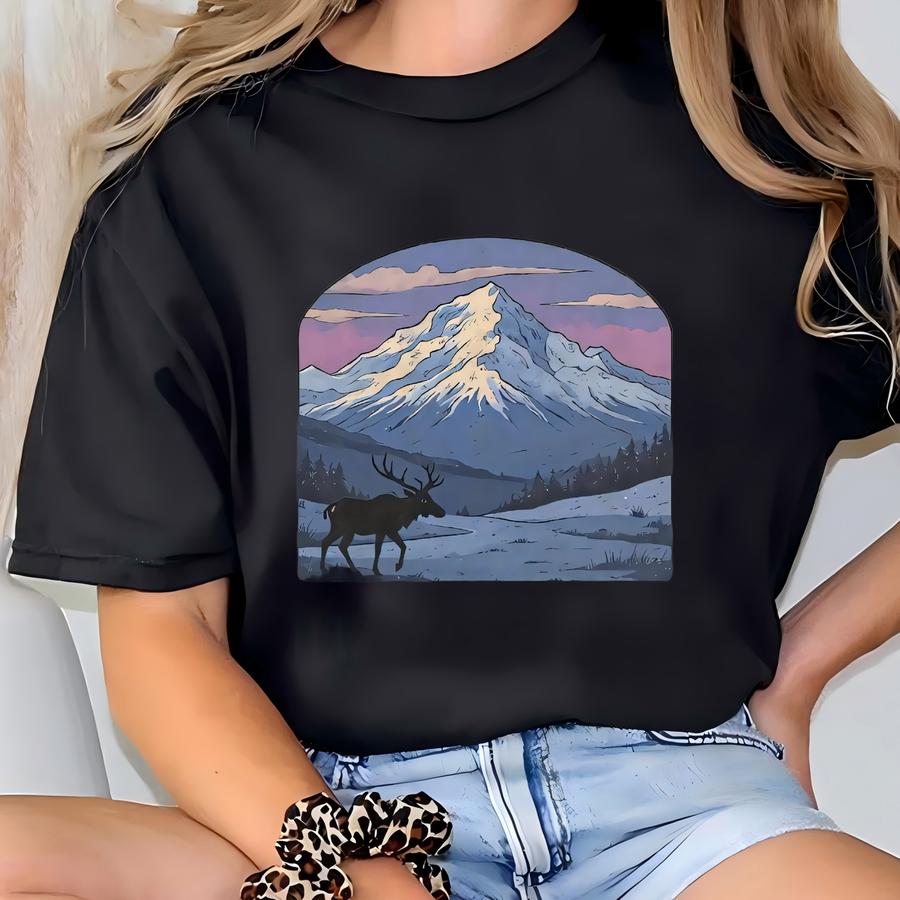Vintage Denali Park Shirt: Hiking Tee T-shirt