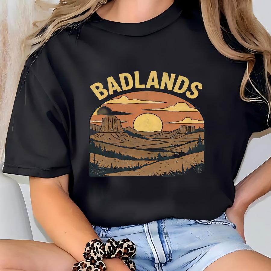 Badlands National Park Shirt: Hiking Tee T-shirt