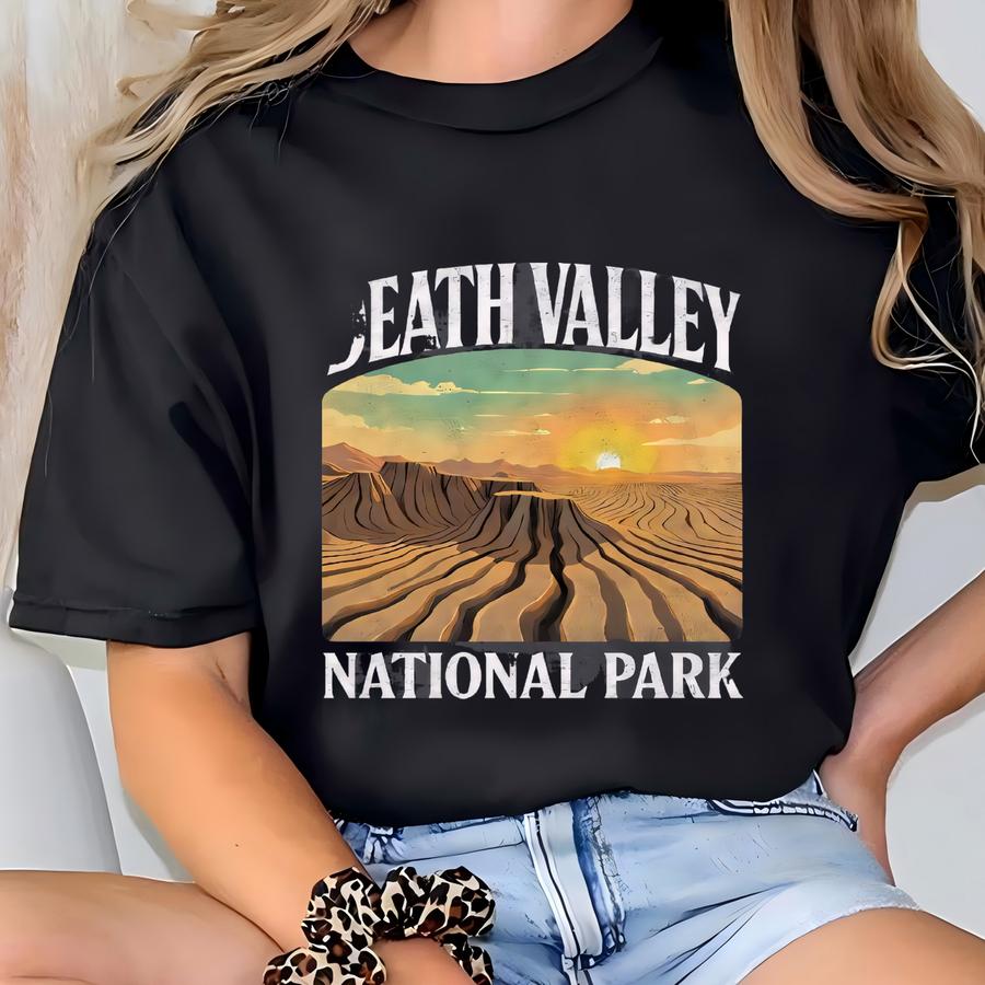 Vintage Death Valley Park Shirt, National Park Shirt, Traveler Gift, National Parks Gift, National Park Lover Shirt, Granola Shirts T-shirt