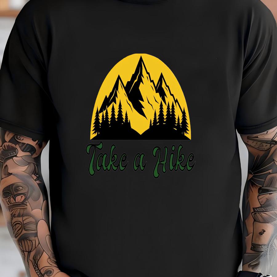 Take A Hike Trucker Hat: Mountain Adventure  T-shirt