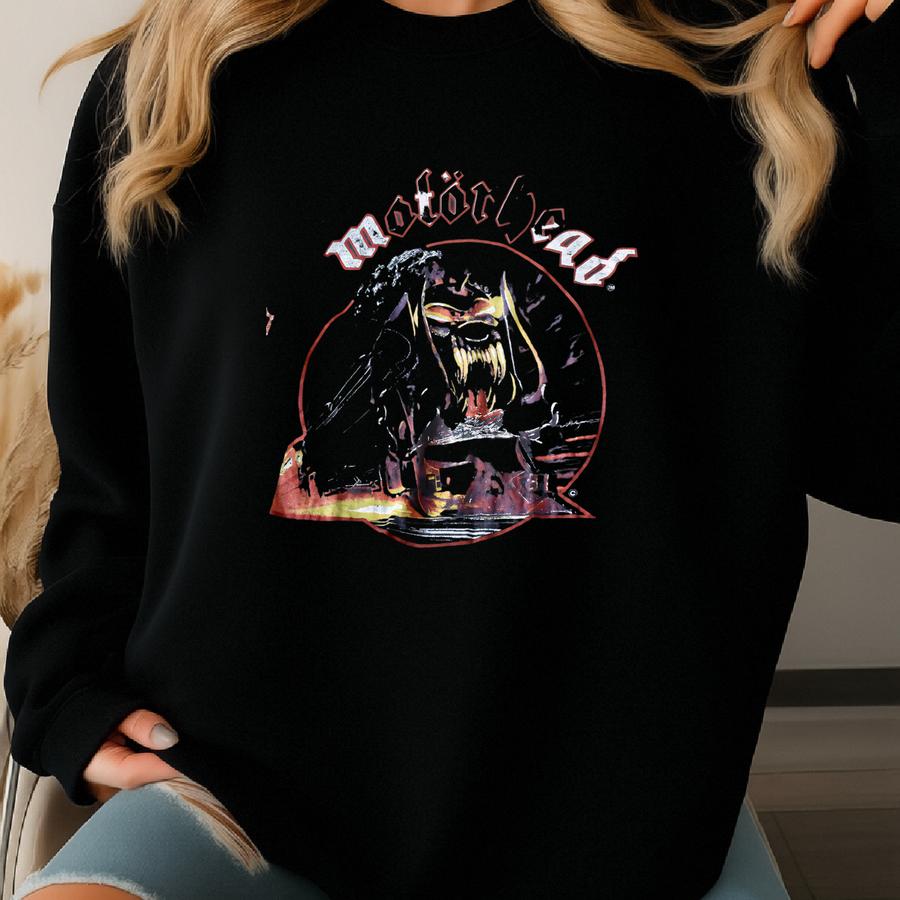 Vtg 1986 Motorhead Orgasmatron  Sweatshirt