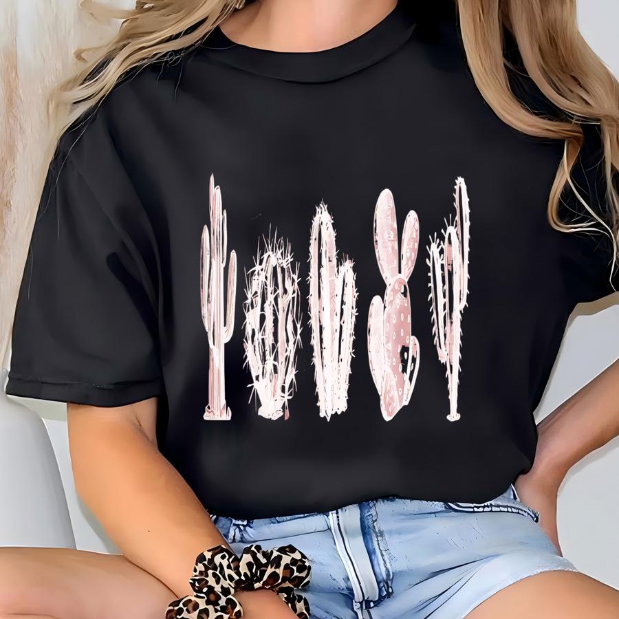 Cactus Shirt, Cactus Plants Shirt, Succulent Lover Gift, Botanical Shirt, Cute Cactus Tshirt, Gardening Hoodie, Succulent Tee, Gift For Her T-shirt