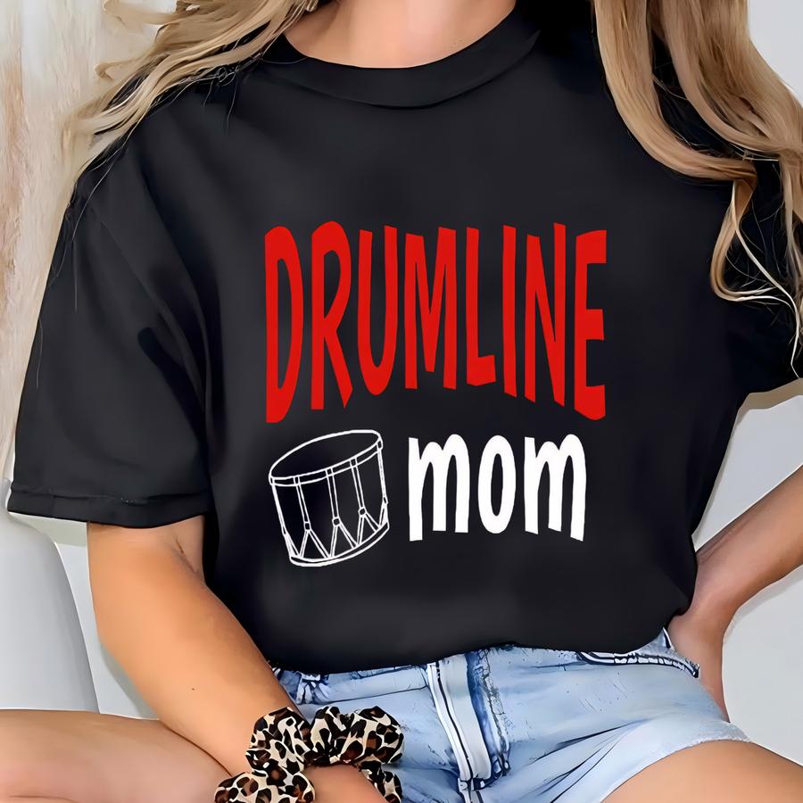 Drumline Band Mom Shirt, Senior School Band Mom Hoodie, Cute Band Tees, High School Band Mom, Marching Band, Percussion Band, Drummer Mom T-shirt